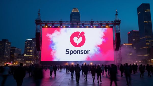 Améliorez la visibilité de votre événement avec un panneau sponsor